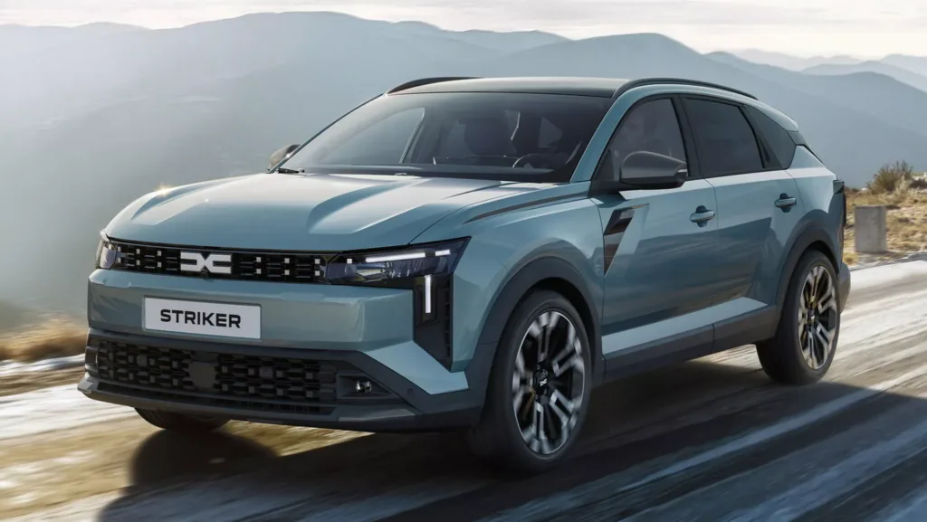 Pilt Dacia Striker eest diagonaal vaates