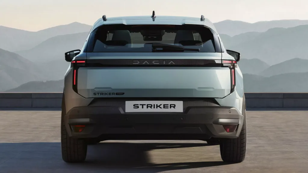 Pilt Dacia Striker taga vaatest