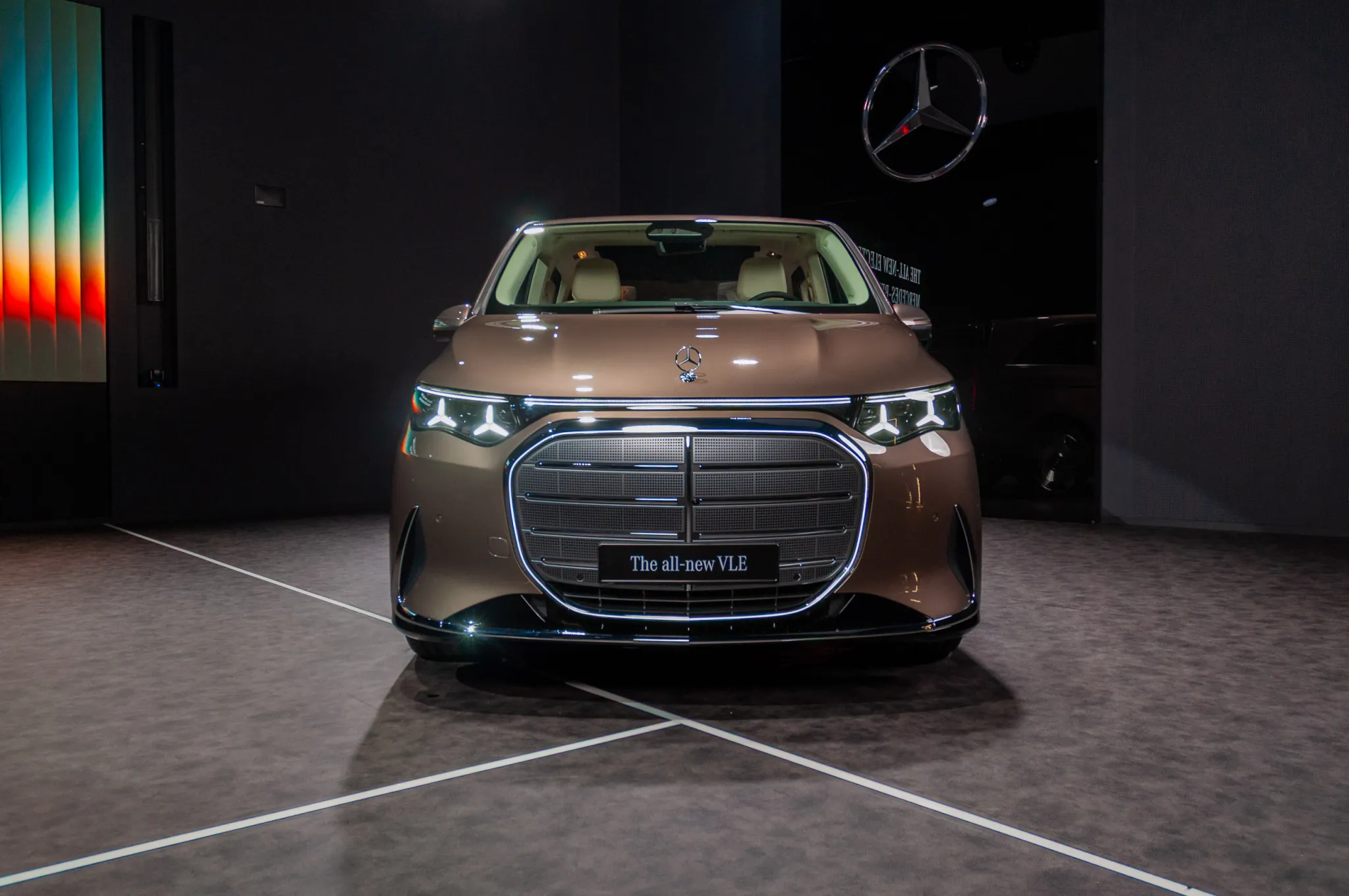 Pilt ürituselt Mercedes Benz VLE esitlus