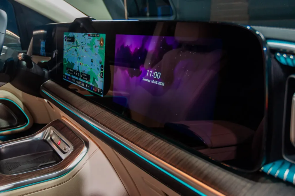 Mercedes-Benz VLE: 2026 aasta luksusbussi põhjalik ülevaade 12 Pilt Mercedes Benz VLE sisust diileritele mõeldud Estiluselt
