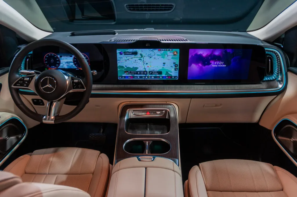 Mercedes-Benz VLE: 2026 aasta luksusbussi põhjalik ülevaade 10 Pilt Mercedes Benz VLE sisust diileritele mõeldud Estiluselt