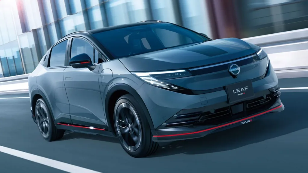 Nissan Leaf Nismo: Kui tagatiib kirjutab tšekke, mida mootor lunastada ei suuda 1 Nissan Leaf Nismo esiosa